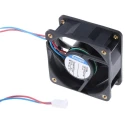 ebm-papst 600 N Series Axial Fan 24V DC 2.1W 41m³/h IP20 Rectangular Frame 60 mm 