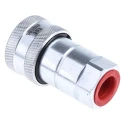 RS PRO Steel Hydraulic Quick Connect Coupling Female BSP 1/2 in, 250 bar 745-4693