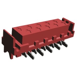 TE Connectivity Micro-MaTch Series Straight Surface PCB Socket, 10-Contact, 2 Row, 2.54 mm Pitch Solder 1-338069-0