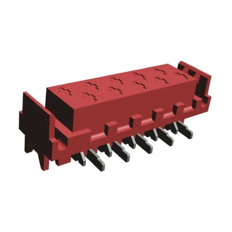 TE Connectivity Micro-MaTch Series Straight Surface PCB Socket, 10-Contact, 2 Row, 2.54 mm Pitch Solder 1-338069-0