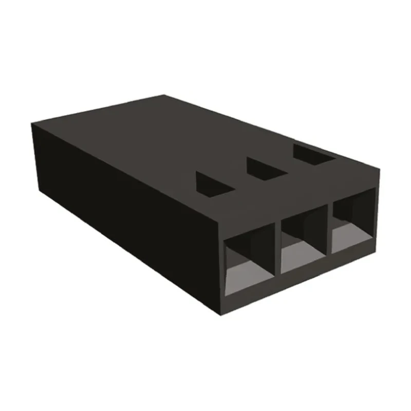 TE Connectivity AMPMODU MOD IV Female Connector Housing, 2.54 mm Pitch, 3 Way, 1 Row Straight 87499-6