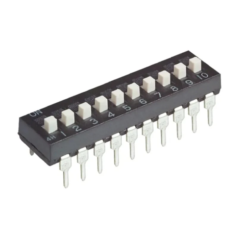 TE Connectivity Extended Slide Rotary Coded DIP Switch Through Hole 1825360-6