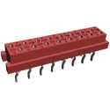 TE Connectivity Micro-MaTch Series Straight Through Hole PCB Socket, 16-Contact, 2 Row, 2.54 mm Pitch Solder 8-215079-6