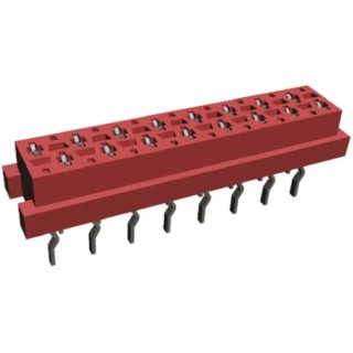 TE Connectivity Micro-MaTch Series Straight Through Hole PCB Socket, 16-Contact, 2 Row, 2.54 mm Pitch Solder 8-215079-6