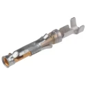 TE Connectivity Female Crimp Circular Connector Contact, Contact Size 16, Wire Size 20, 24AWG, 13A, 250V, Gold 66399-4