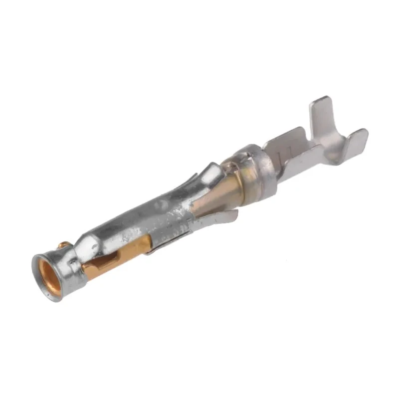 TE Connectivity Female Crimp Circular Connector Contact, Contact Size 16, Wire Size 20, 24AWG, 13A, 250V, Gold 66399-4