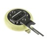 Panasonic Lithium Polycarbon Monofluoride BR1225 Button Battery, 3 V, 48 mAh, 12.5 mm Diameter BR-1225/VCN