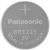 Panasonic Lithium Polycarbon Monofluoride Button Battery, 3 V, 12.5 mm Diameter BR-1225/BN