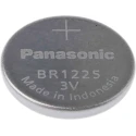 Panasonic Lithium Polycarbon Monofluoride Button Battery, 3 V, 12.5 mm Diameter BR-1225/BN