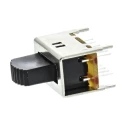 TE Connectivity 4PDT PCB Slide Switch Latching 300mA Polyoxymethylene 1825264-1
