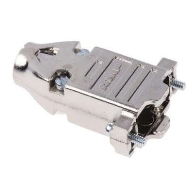 TE Connectivity AMPLIMITE Series Polymer Straight D-Sub Backshell 9 Way Strain Relief 5745854-5