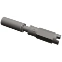 TE Connectivity M Series Male Jack Screw Connector Accessory Zinc Alloy Silver 201389-1