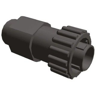 TE Connectivity Circular Connector 4 Contacts Panel Mount Plug Male IP65 600V 17A CPC Series 788153-2