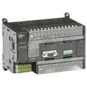 Omron Series PLC CPU with DC and Analogue Input, 16 Outputs Analogue Transistor, USB 1.1 Communication, Ladder Logic CP1H
