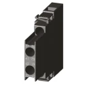 Siemens Auxiliary Contact, 2 Contact, 2 NC, Snap Mount, 10 A, 600 V DC, 690 V AC, 3RH2921-1DA02