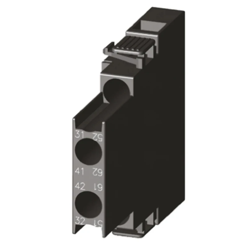 Siemens Auxiliary Contact, 2 Contact, 2 NC, Snap Mount, 10 A, 600 V DC, 690 V AC, 3RH2921-1DA02