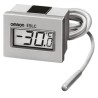 Omron Panel Mount On-Off Temperature Controller 100V to 240V AC LCD Display E5LC