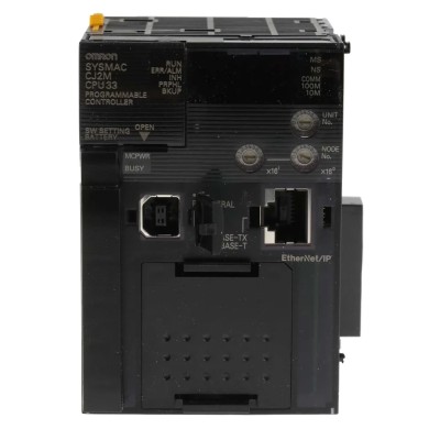 Omron Programmable Logic Controller PLC CPU Pulse Output 40kB Memory USB 2.0 Panel Mount CJ2M