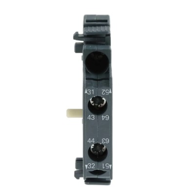 Siemens Auxiliary Contact, 2 Contacts, 1 NO/1 NC, Snap Mount, 10 A Contact Current, 600 V DC, 690 V AC, 3RH2921-1DA11