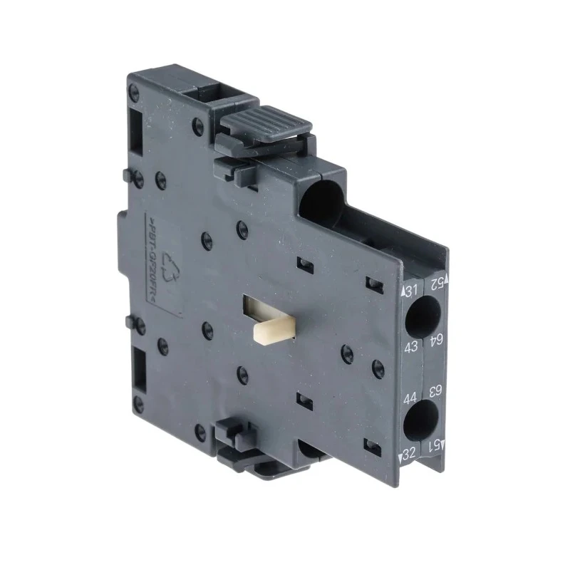 Siemens Auxiliary Contact, 2 Contacts, 1 NO/1 NC, Snap Mount, 10 A Contact Current, 600 V DC, 690 V AC, 3RH2921-1DA11