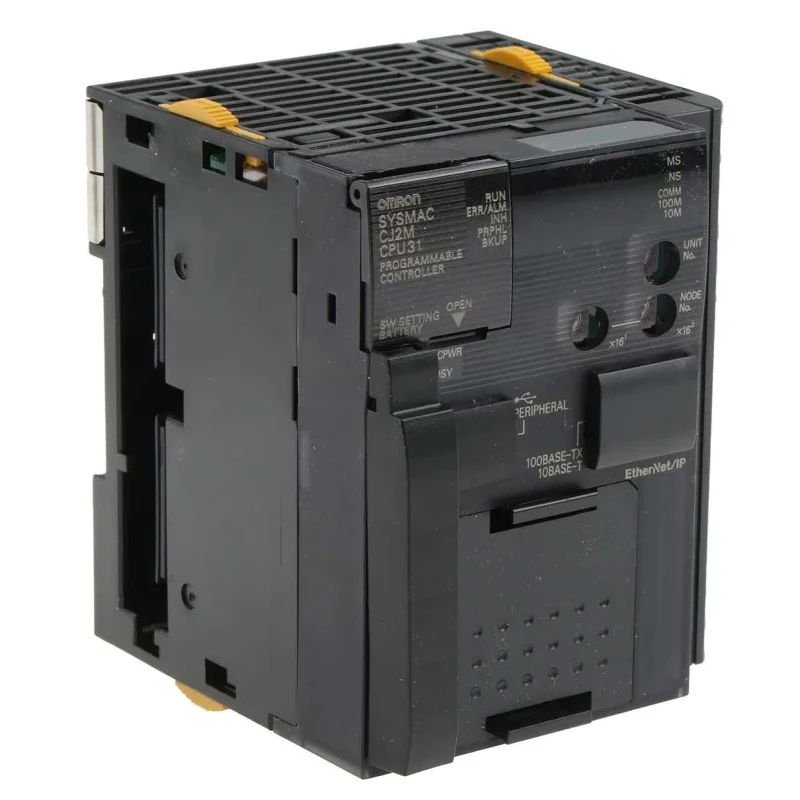 Omron CJ2M Series PLC CPU Pulse Output, Panel Mount, USB 2.0 Communication, 700mA Output Current 