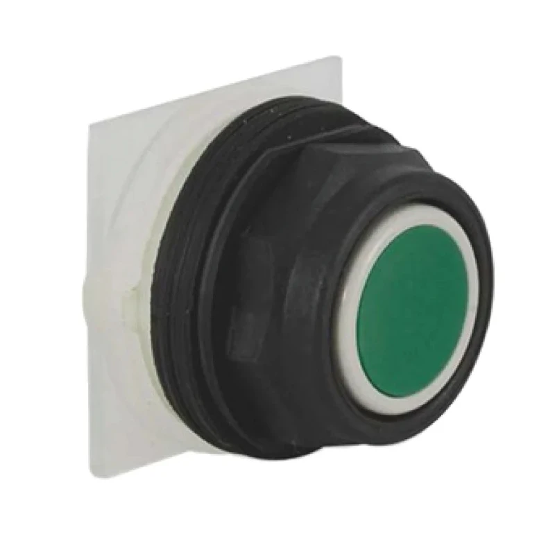 Schneider Electric Harmony 9001SK Series Green Momentary Push Button Switch 30 mm Cutout IP66 9001SKR1G