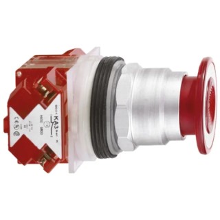 Schneider Electric Harmony 9001K Series Red Maintained Push Button Head 30 mm Cutout IP66 9001KR9R