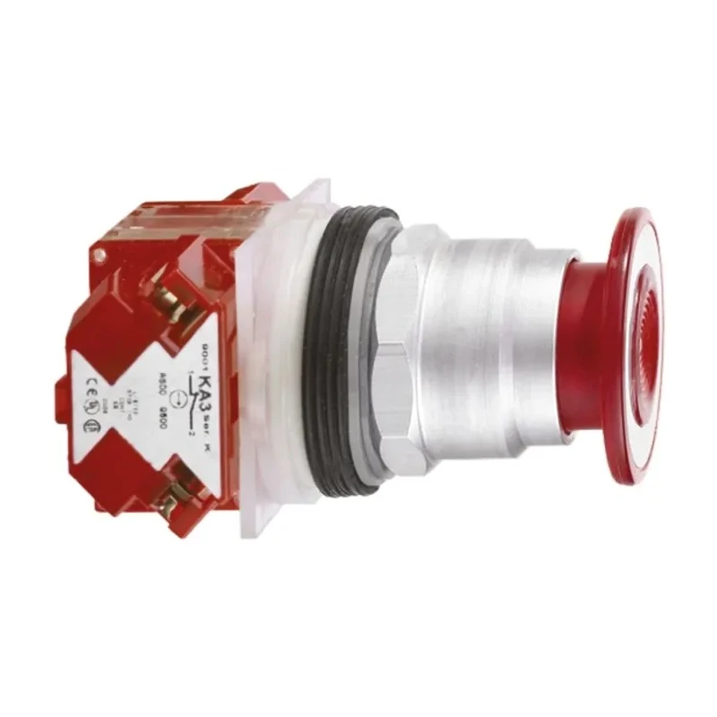 Schneider Electric Harmony 9001K Series Red Maintained Push Button Head 30 mm Cutout IP66 9001KR9R