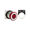 Schneider Electric Harmony 9001K Series Red Maintained Push Button Head 30 mm Cutout IP66 9001KR9R