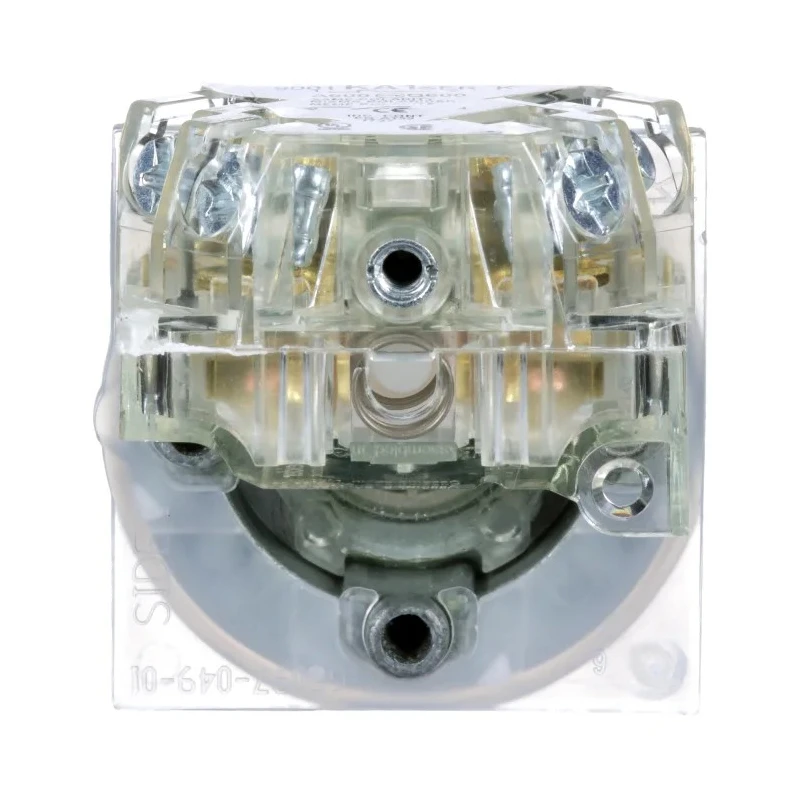 Schneider Electric Harmony 9001K Series Push Button Switch, Spring Return, 30 mm Cutout, 1 CO, Red LED, IP66 9001KR1RH13