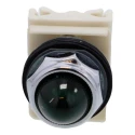 Schneider Electric Panel Mount Green LED Pilot Light, Harmony 9001K Series, 30 mm Cutout, 125/240V AC, IP66, Round 9001KP40G9