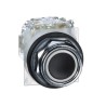 Schneider Electric Harmony 9001K Series Push Button Switch, Spring Return, 30 mm Cutout, 1 CO, Black LED, IP66 9001KR1BH13