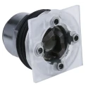 Schneider Electric Harmony 9001K Series 3 Position Selector Switch Head, 30 mm Cutout, IP66 9001KS53B