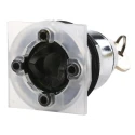 Schneider Electric Harmony 9001K 2-Position Latching Key Switch Head, 30 mm Cutout 9001KS11K1