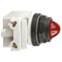 Schneider Electric Panel Mount Red LED Pilot Light Harmony 9001SK 30 mm Cutout IP66 120 V ac/dc 9001SKP38LRR9