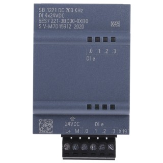 Siemens PLC Expansion Module Digital 4 Inputs for S7-1200 Series 24V DC 6ES7221-3BD30-0XB0