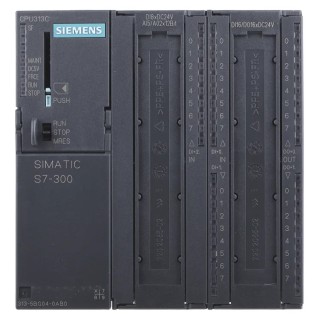 Siemens SIMATIC S7-300 Series PLC CPU 28-Input Analogue Digital Input 18 Outputs Analogue Digital Output 6ES7313-5BG04-0AB0