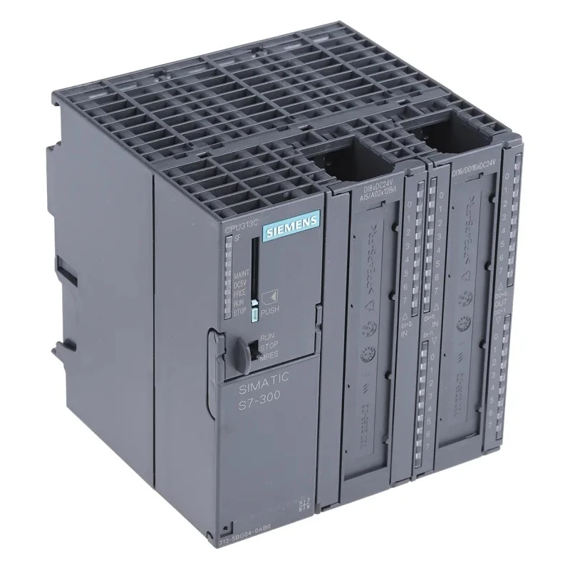 Siemens SIMATIC S7-300 Series PLC CPU 28-Input Analogue Digital Input 18 Outputs Analogue Digital Output 6ES7313-5BG04-0AB0