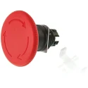 Omron Emergency Stop Push Button Head, Illuminated Red Plastic, IP65, 60 mm Diameter, Turn Reset Actuation A22E-L