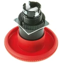 Omron Emergency Stop Push Button Head, Illuminated Red Plastic, IP65, 60 mm Diameter, Turn Reset Actuation A22E-L