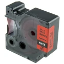 Dymo White on Red Label Printer Tape 19 mm Width 5.5 m Length Compatible with Rhino 5200, 4200, 6000 1805422