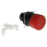 Omron Emergency Stop Push Button Head, Twist Release, 30mm Diameter, Plastic, IP65, A22E-S