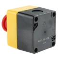 Omron Emergency Stop Push Button Panel Mount SPDT Twist Release Actuation IP65 Red A22E-M-11B