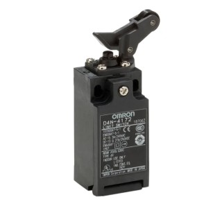 Omron Roller Lever Limit Switch, 1 NO/1 NC, IP67 Plastic Housing, 240V AC, 10A Snap Action 