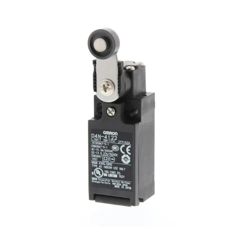 Omron Roller Lever Interlock Switch 1 NO/1 NC, IP67 Polyester Housing, 4A Current 