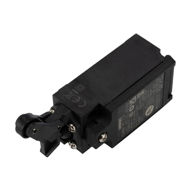Omron Roller Lever Limit Switch, 1 NO/1 NC, IP67 Plastic Housing, 240V AC, 10A Snap Action 