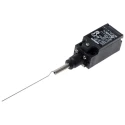 Omron Limit Switch with Cats Whisker Actuator 1 NO/1 NC IP67 Metal Stainless Steel Resin Housing 