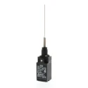Omron Limit Switch with Cats Whisker Actuator 1 NO/1 NC IP67 Metal Stainless Steel Resin Housing 