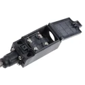 Omron Limit Switch with Cats Whisker Actuator 1 NO/1 NC IP67 Metal Stainless Steel Resin Housing 