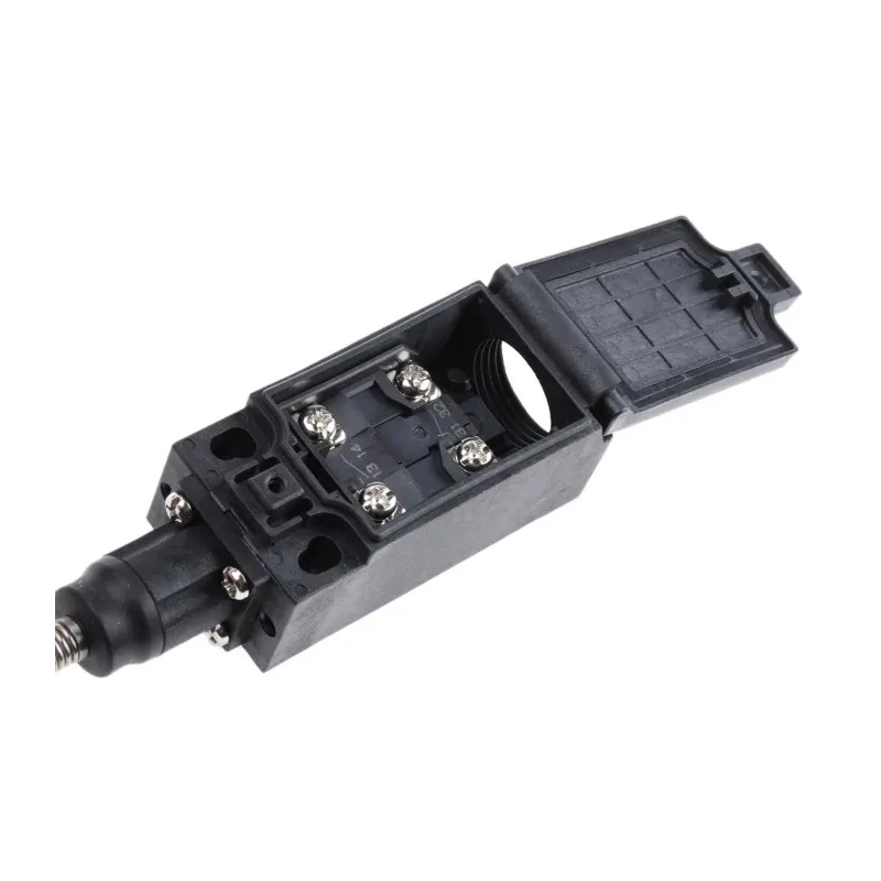 Omron Limit Switch with Cats Whisker Actuator 1 NO/1 NC IP67 Metal Stainless Steel Resin Housing 